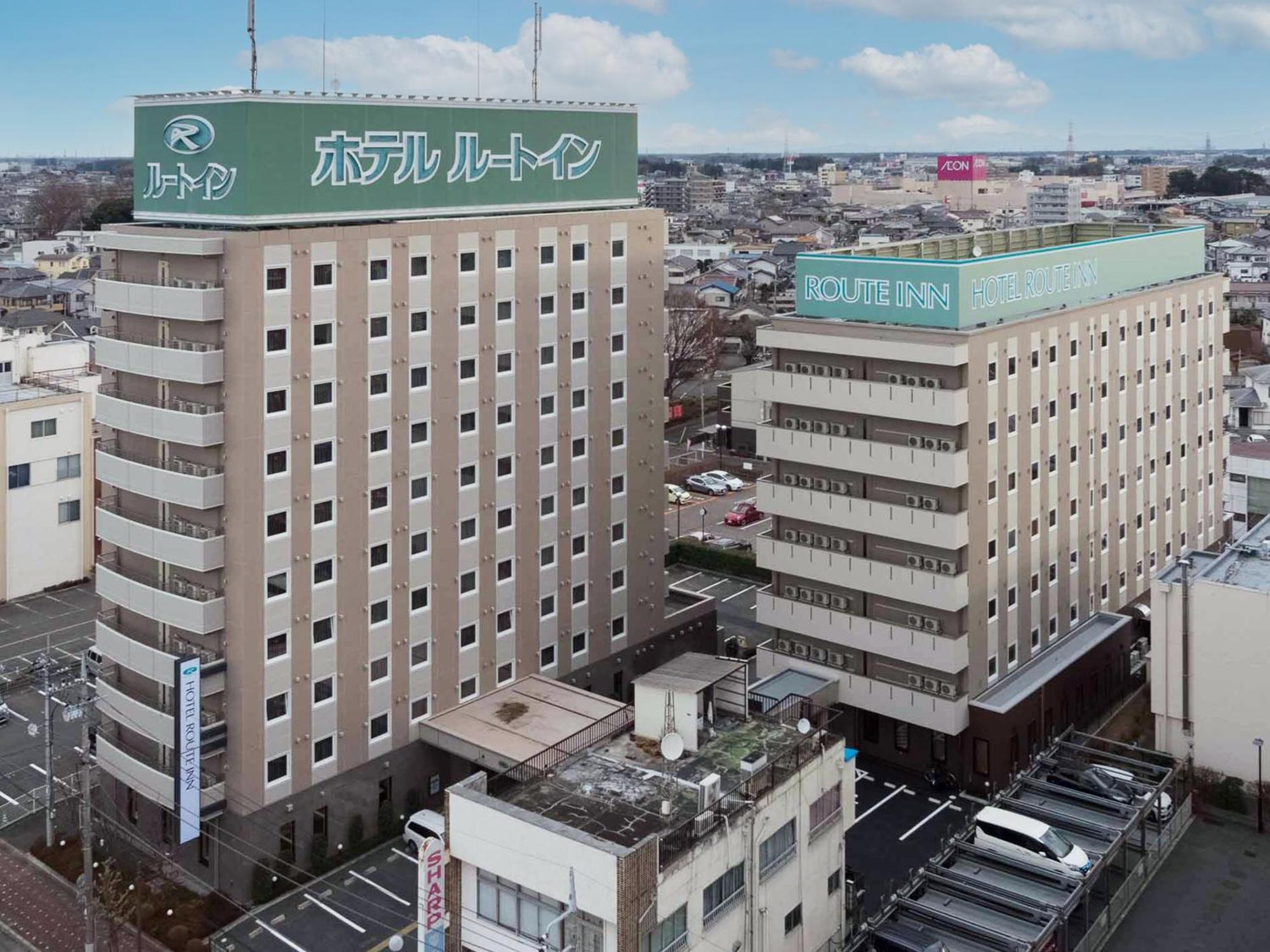 Hotel Route-Inn Koga Ekimae Dış mekan fotoğraf
